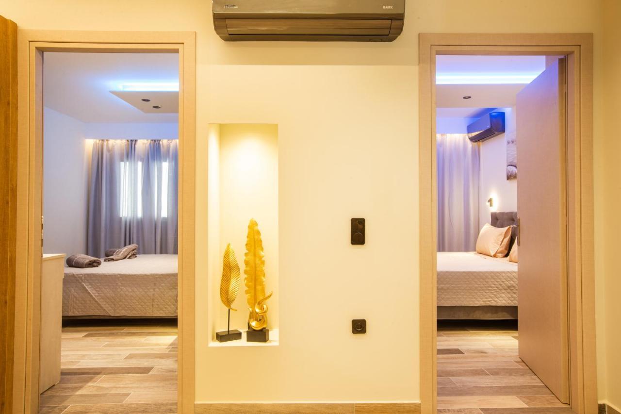 Black Rocks Family, Luxury Seafront Beach Maisonette Άγιος Γόρδιος Εξωτερικό φωτογραφία