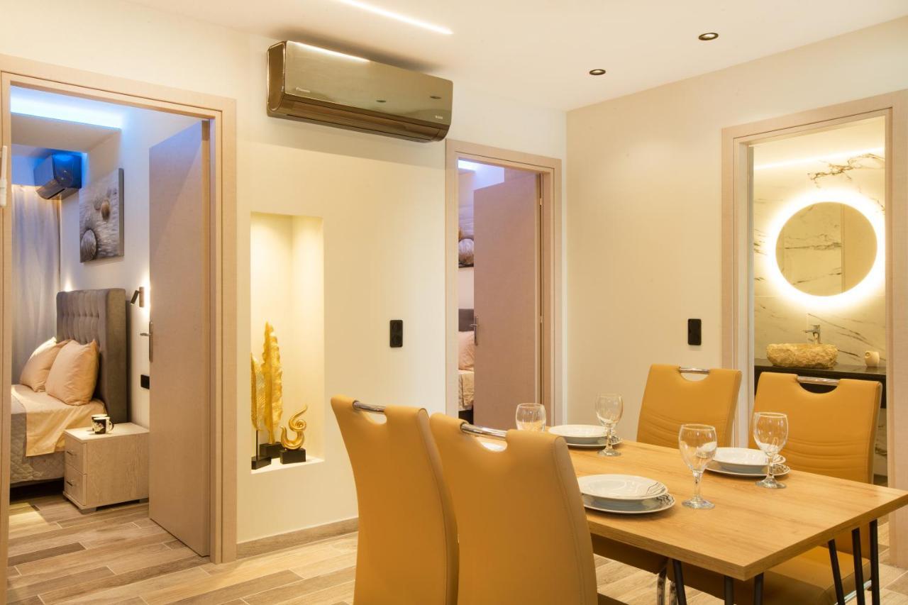 Black Rocks Family, Luxury Seafront Beach Maisonette Άγιος Γόρδιος Εξωτερικό φωτογραφία