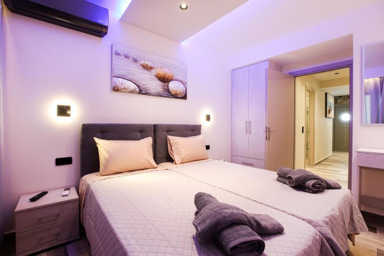 Black Rocks Family, Luxury Seafront Beach Maisonette Άγιος Γόρδιος Εξωτερικό φωτογραφία