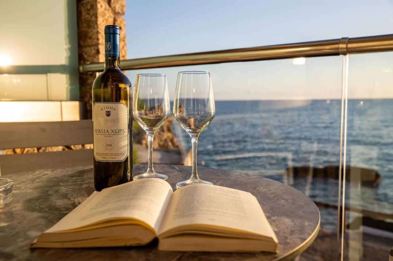 Black Rocks Family, Luxury Seafront Beach Maisonette Άγιος Γόρδιος Εξωτερικό φωτογραφία